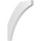 Ekena Millwork 3 1/2-in. W x 28-in. D x 36-in. H Thorton Architectural Grade PVC Knee Brace BRCP035X28X36THR - alternate 1